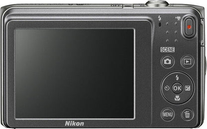 Japanese Vintage Camera | [Used] Nikon digital camera COOLPIX A300 8x optical zoom 20.05 million pixels Silver A300SL 30-day warranty at our store Popular mirrorless single-lens reflex camera with interchangeable lenses