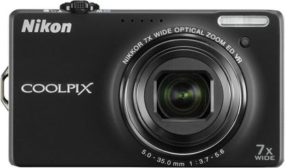 Japanese Vintage Camera | [Used] Nikon Digital Camera COOLPIX S6000 Noble Black S6000BK Our 30-day Warranty Popular Mirrorless SLR Interchangeable Lens Camera
