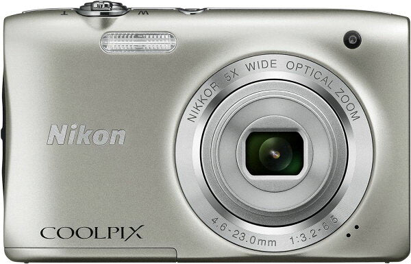 Japanese Vintage Camera | [Used] Nikon digital camera COOLPIX S2900 5x zoom 20.05 million pixels Silver S2900SL Our store warranty 30 days Popular mirrorless SLR interchangeable lens camera