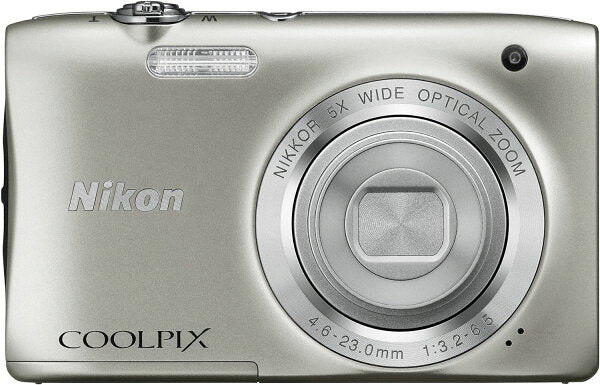 Japanese Vintage Camera | [Used] Nikon digital camera COOLPIX S2900 5x zoom 20.05 million pixels Silver S2900SL Our store warranty 30 days Popular mirrorless SLR interchangeable lens camera