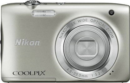 Japanese Vintage Camera | [Used] Nikon digital camera COOLPIX S2900 5x zoom 20.05 million pixels Silver S2900SL Our store warranty 30 days Popular mirrorless SLR interchangeable lens camera