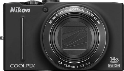 Japanese Vintage Camera | [Used] Nikon Digital Camera COOLPIX S8200 Noble Black S8200BK 30-day Warranty Popular Mirrorless SLR Interchangeable Lens Camera