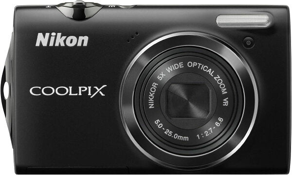 Japanese Vintage Camera | [Used] Nikon Digital Camera COOLPIX S5100 Smart Black S5100BK 12.2 Megapixels 5x Optical Zoom Wide Angle 28mm 2.7-inch LCD 30 Day Warranty Popular Mirrorless SLR Interchangeable Lens Camera