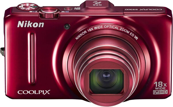 Japanese Vintage Camera | [Used] Nikon Digital Camera COOLPIX S9300 Imperial Red S9300RD Our Store Warranty 30 Days Popular Mirrorless SLR Interchangeable Lens Camera