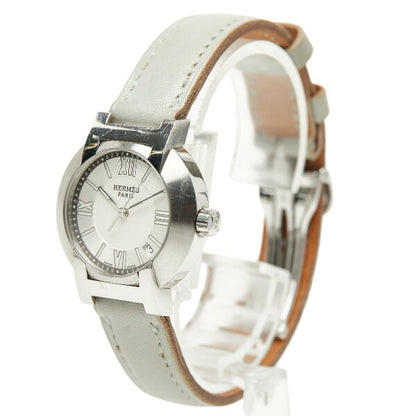 Japanese Vintage Watch | Hermes Nomade Watch NO1.210 Silver Dial Stainless Steel Leather Ladies HERMES [Used]