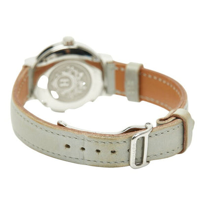 Japanese Vintage Watch | Hermes Nomade Watch NO1.210 Silver Dial Stainless Steel Leather Ladies HERMES [Used]