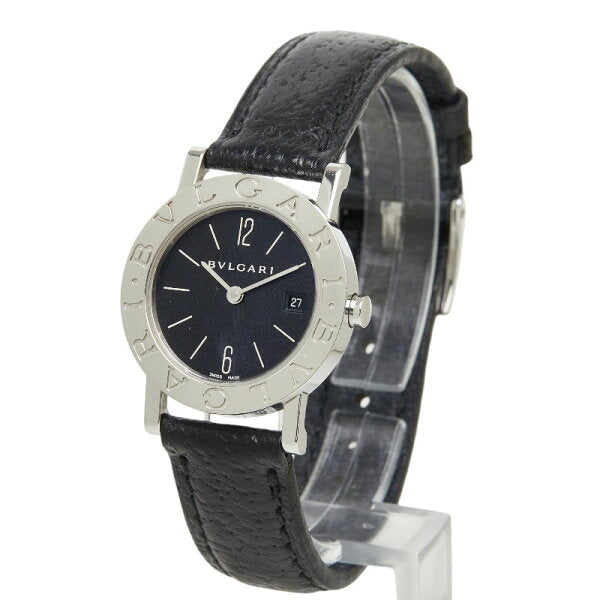 Japanese Vintage Watch | Bvlgari Bulgari Bvlgari Date Watch BB26SL Quartz Black Dial Stainless Steel Ladies BVLGARI [Used]