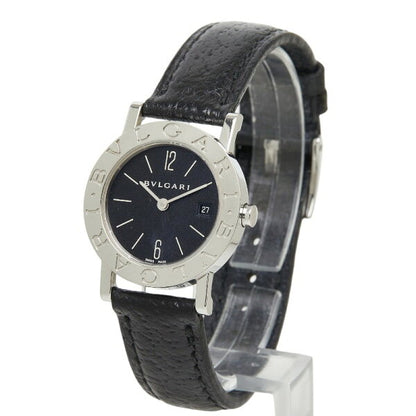 Japanese Vintage Watch | Bvlgari Bulgari Bvlgari Date Watch BB26SL Quartz Black Dial Stainless Steel Ladies BVLGARI [Used]