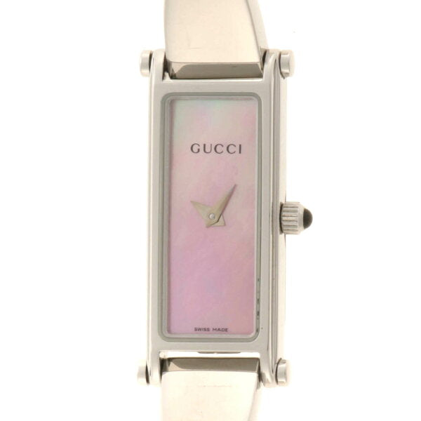Japanese Vintage Watch | GUCCI Gucci 1500L [205] 1500L watch stainless steel pink quartz pink shell dial ladies [used]