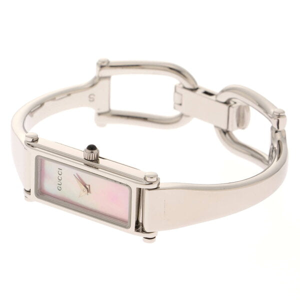 Japanese Vintage Watch | GUCCI Gucci 1500L [205] 1500L watch stainless steel pink quartz pink shell dial ladies [used]