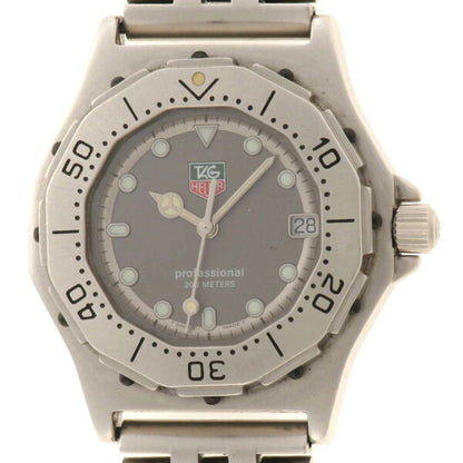 Japanese Vintage Watch | TAG HEUER Professional 3000 Series [205] 932.213 Watch Stainless Steel Gray Unisex [Used]