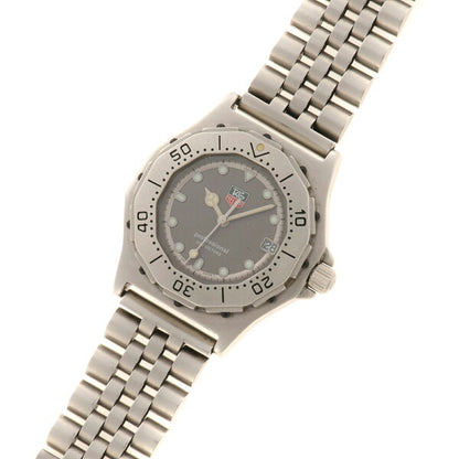 Japanese Vintage Watch | TAG HEUER Professional 3000 Series [205] 932.213 Watch Stainless Steel Gray Unisex [Used]