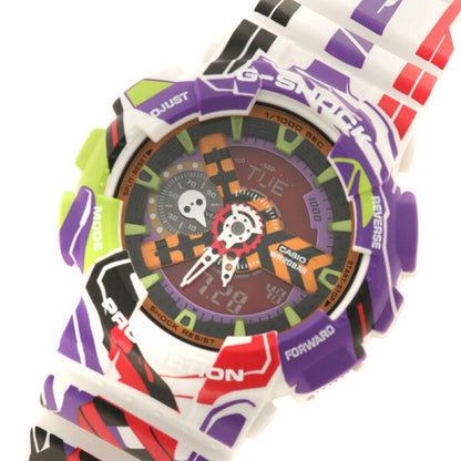 Japanese Anime Figure | CASIO G-SHOCK ANALOG-DIGITAL Evangelion collaboration GA-110EVA30-7AJR wristwatch resin/SS digital dial quartz men's [used] 473