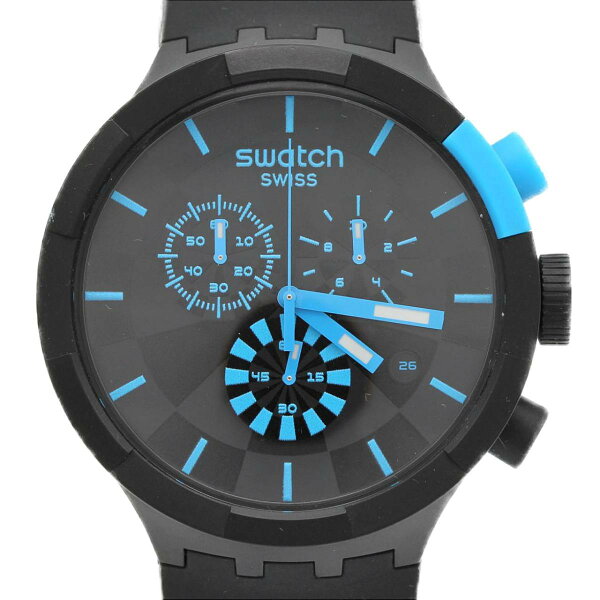 Vintage Watch from Japan | Swatch Checkpoint SB02B401 Plastic Quartz [Used]