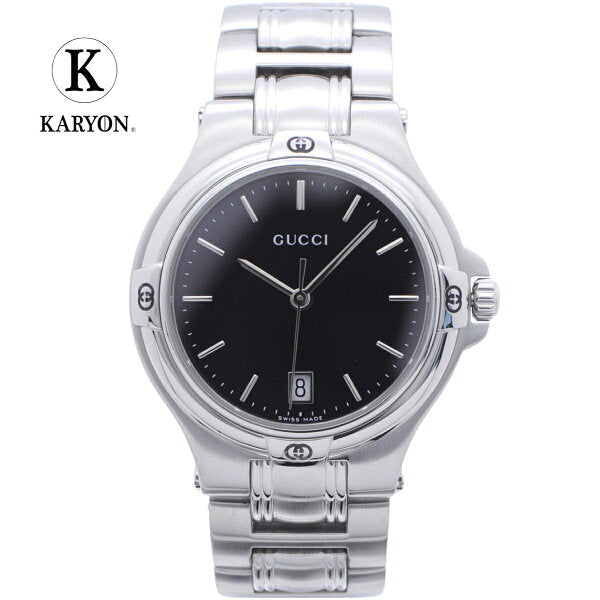 Japanese Vintage Watch | [Gift Quality] GUCCI Watch Date Quartz SS 9040M Women's Women's Girlfriend Wife Men's Boyfriend Birthday Anniversary Present Gift 20's 30's 40's 50's [Video] [Used]