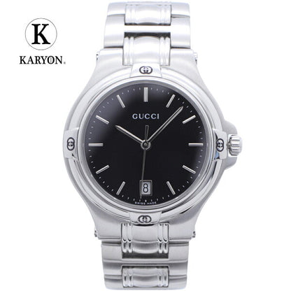 Japanese Vintage Watch | [Gift Quality] GUCCI Watch Date Quartz SS 9040M Women's Women's Girlfriend Wife Men's Boyfriend Birthday Anniversary Present Gift 20's 30's 40's 50's [Video] [Used]