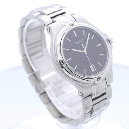 Japanese Vintage Watch | [Gift Quality] GUCCI Watch Date Quartz SS 9040M Women's Women's Girlfriend Wife Men's Boyfriend Birthday Anniversary Present Gift 20's 30's 40's 50's [Video] [Used]