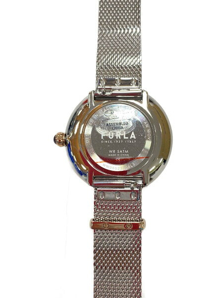 Japanese Vintage Watch | [Used] FURLA◆Quartz watch/analog/stainless steel/WHT/SLV/SS/WW00022004L5 [Clothing goods, etc.]
