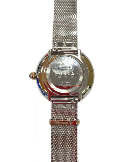 Japanese Vintage Watch | [Used] FURLA◆Quartz watch/analog/stainless steel/WHT/SLV/SS/WW00022004L5 [Clothing goods, etc.]