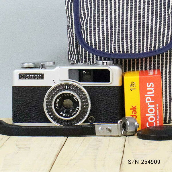 Japanese Vintage Camera | [Refurbished] [With warranty] Canon demi EE28 S/N 254909 (set with case and film) Used camera Film camera Film camera [Used]