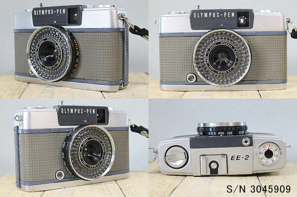 Japanese Vintage Camera | [Refurbished] [With warranty] Olympus OLYMPUS PEN EE-2 S/N 3045909 (set with case and film) Film camera Film camera [Used]