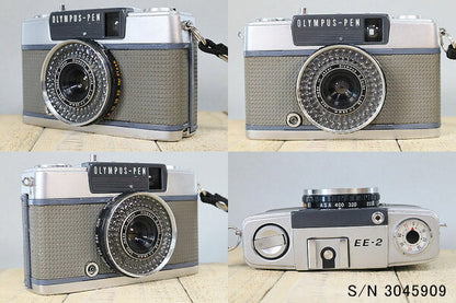 Japanese Vintage Camera | [Refurbished] [With warranty] Olympus OLYMPUS PEN EE-2 S/N 3045909 (set with case and film) Film camera Film camera [Used]