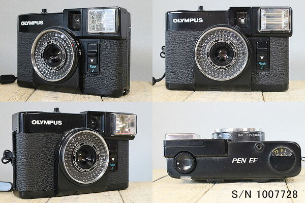 Japanese Vintage Camera | [Refurbished] [With warranty] Olympus PEN EF S/N 1007728 (set with case and film) Film camera Film camera [Used]