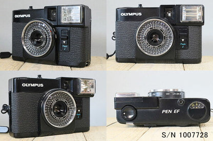 Japanese Vintage Camera | [Refurbished] [With warranty] Olympus PEN EF S/N 1007728 (set with case and film) Film camera Film camera [Used]