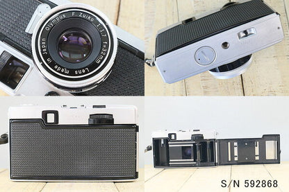 Japanese Vintage Camera | [Refurbished] [With warranty] Olympus OLYMPUS PEN EED S/N 592868 (set with case and film) Film camera Film camera [Used]