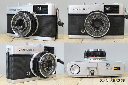 Japanese Vintage Camera | [Refurbished] [With warranty] Olympus OLYMPUS TRIP 35 S/N 353325 (set with case and film) Film camera Film camera [Used]