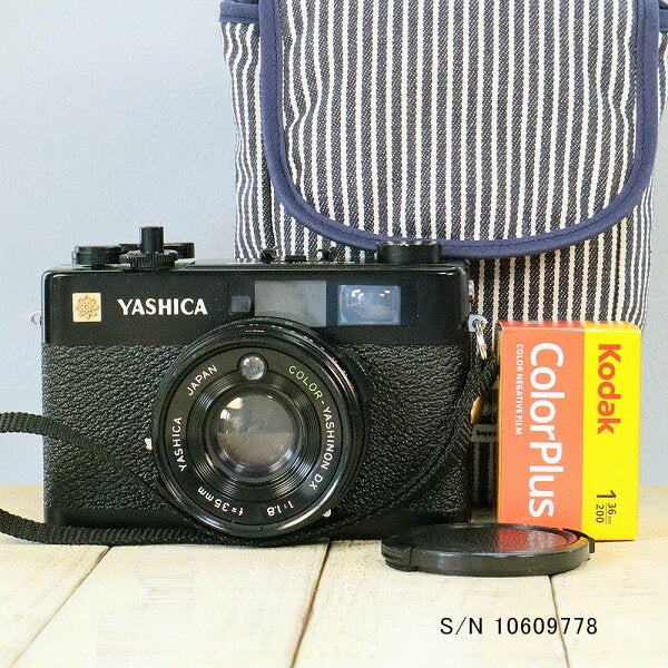 Japanese Vintage Camera | [Refurbished] [With warranty] YASHICA YASHICA ELECTRO 35CC S/N 10609778 (set with case and film) Film camera Film camera [Used]