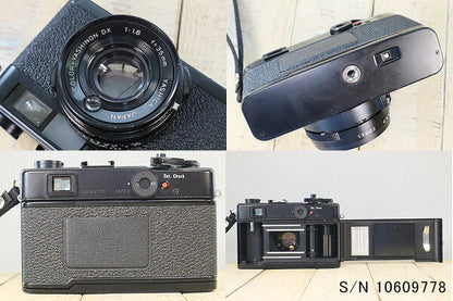 Japanese Vintage Camera | [Refurbished] [With warranty] YASHICA YASHICA ELECTRO 35CC S/N 10609778 (set with case and film) Film camera Film camera [Used]