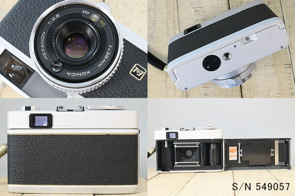 Japanese Vintage Camera | [Refurbished] [With warranty] Konica KONICA C35 E&L S/N 549057 (set with case and film) Film camera Film camera [Used]
