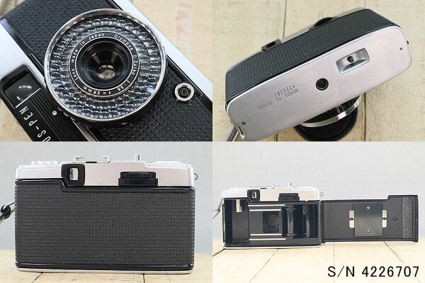 Japanese Vintage Camera | [Refurbished] [With warranty] Olympus OLYMPUS PEN EE-3 S/N 4226707 (set with case and film) Film camera Film camera [Used]