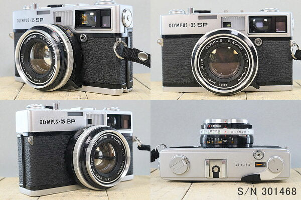 Japanese Vintage Camera | [Refurbished] [With warranty] Olympus OLYMPUS 35 SP S/N 301468 (set with case and film) Film camera Film camera [Used]