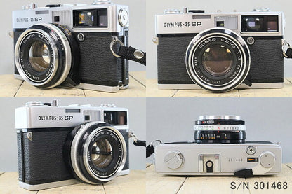 Japanese Vintage Camera | [Refurbished] [With warranty] Olympus OLYMPUS 35 SP S/N 301468 (set with case and film) Film camera Film camera [Used]