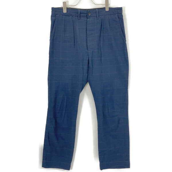 RRL Double R L Navy Cotton x Wool x Linen 3P Setup Suit Setup M 32x30 Navy Men's