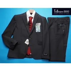 New item: 86,000 yen Available at major department stores Spring/summer "Tollegno Italian fabric" 100% wool jacquard pattern suit Y6 dark gray (C) 1654271