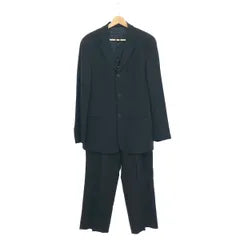 EMPORIO ARMANI 3B Setup/Wide Slacks Size:46 Archive Wool Black Men's / 240001209219