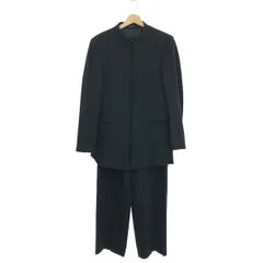 EMPORIO ARMANI Stand Collar Setup/Wide Slacks Size:46 Archive Black Men's / 240001209224