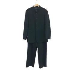 EMPORIO ARMANI Stand Collar Setup/Wide Slacks Size: 46 Black Men's / 240001209222
