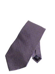 [Discount coupons now available!] 90s Made in USA Polo Ralph Lauren All Over Pattern Tie Old 100% Silk Handmade Business Suit Casual Traditional Hand Sewn Purple