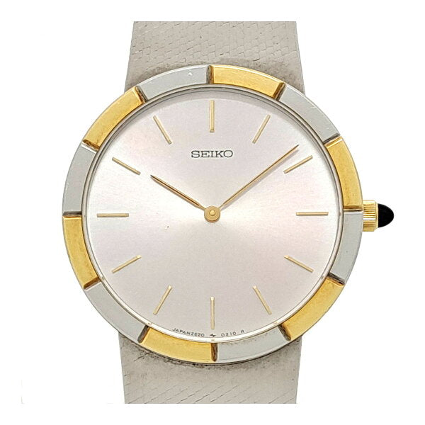 Japanese Vintage Watch | Seiko Credor 2620-0020 Quartz Stainless Steel Men's Boys SEIKO [Used] [Watch]