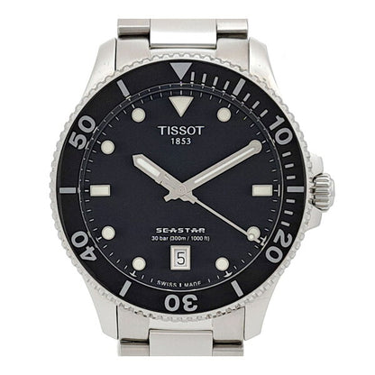 Japanese Vintage Watch | TISSOT Seastar 1000 T120410A Quartz Stainless Steel Men's TISSOT [Used] [Watch]