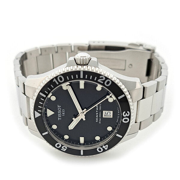 Japanese Vintage Watch | TISSOT Seastar 1000 T120410A Quartz Stainless Steel Men's TISSOT [Used] [Watch]