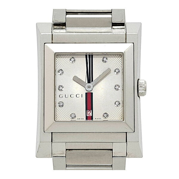 Japanese Vintage Watch | Gucci Webbing Line 111J Quartz Stainless Steel Men's Boys GUCCI [Used] [Watch]