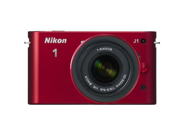 Japanese Vintage Camera | [Used] Nikon mirrorless single-lens camera Nikon 1 J1 standard zoom lens kit Red N1 J1HLK RD