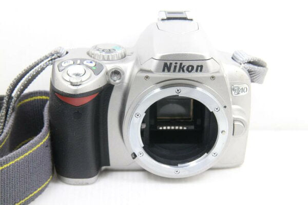 Japanese Vintage Camera | [Used] Nikon digital SLR camera D40 lens kit silver D40SLK