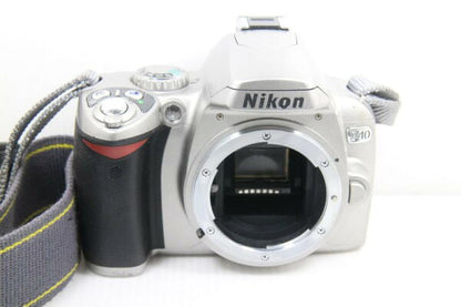 Japanese Vintage Camera | [Used] Nikon digital SLR camera D40 lens kit silver D40SLK