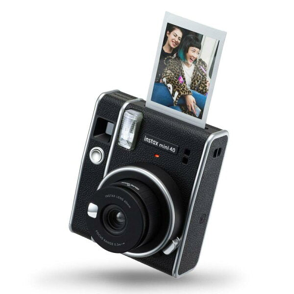 Japanese Vintage Camera | [Used] Fujifilm Instant Film Camera Instax Mini 40 Black Compact